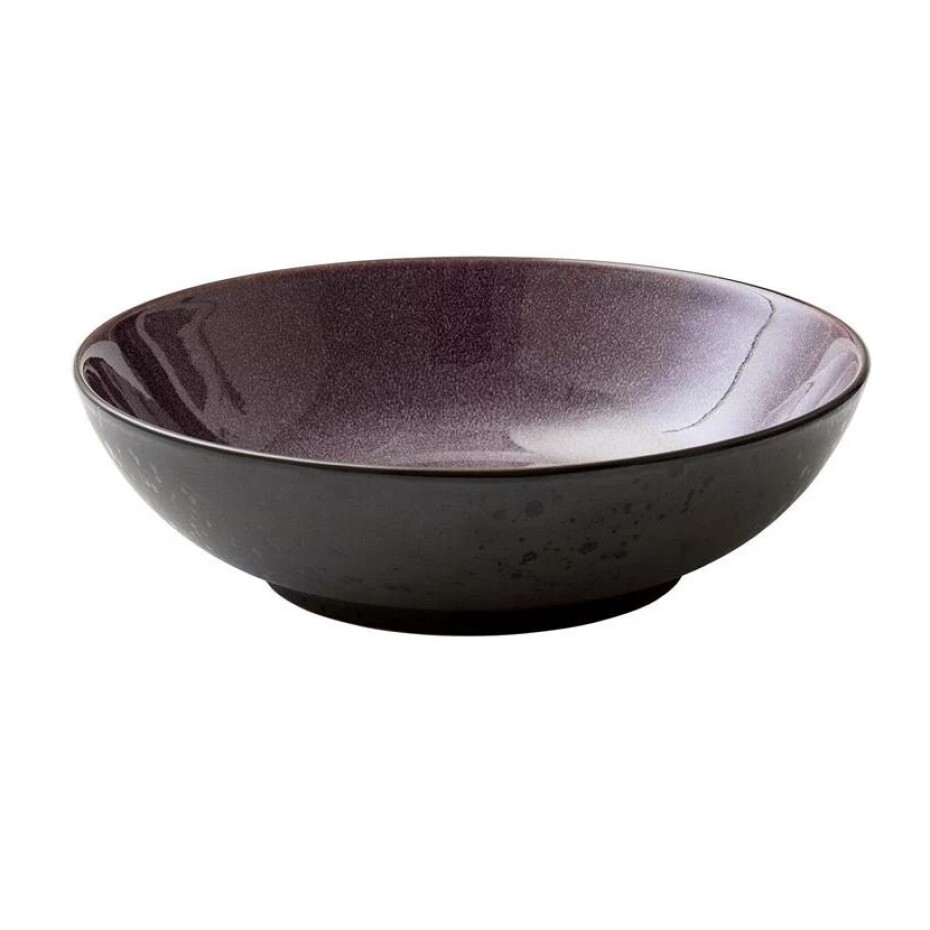 Mísa na salát 24 cm, černá / fialová, Bitz - main (0)