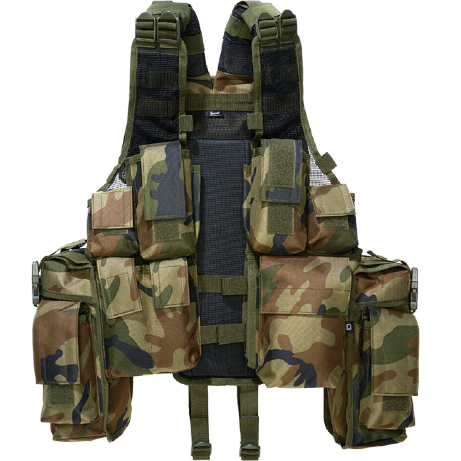 Brandit Vesta taktická Tactical Vest woodland - main (0)