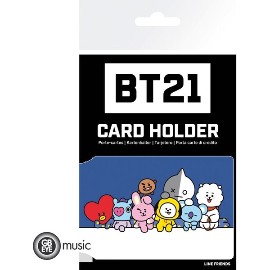 Pouzdro na platební karty BT21 - Characters Stack - main (2)