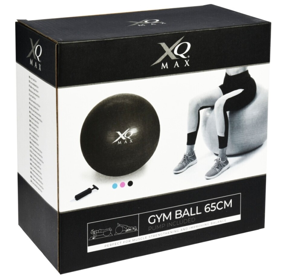 XQMAX Gymnastický míč GYMBALL XQ MAX 65 cm růžová KO-8DM000350ruzo - main (1)