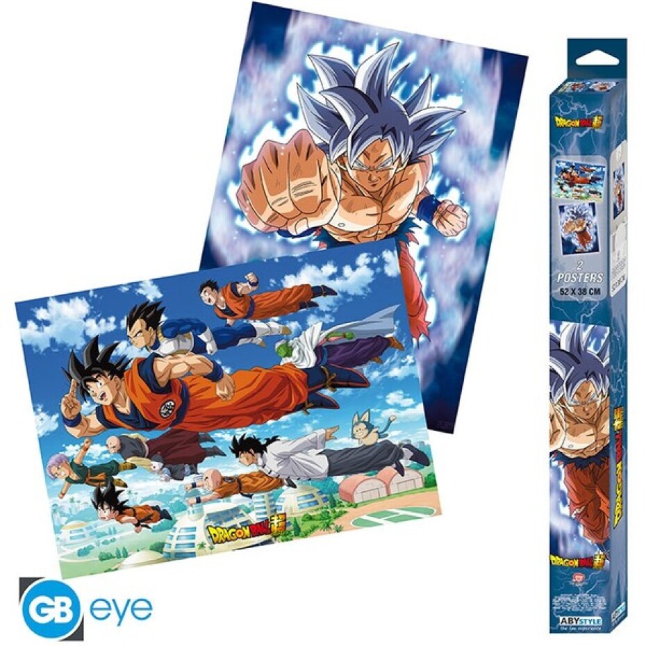 Set 2 plakátů Dragon Ball Super - Goku & Friends (52x38 cm) - main (0)