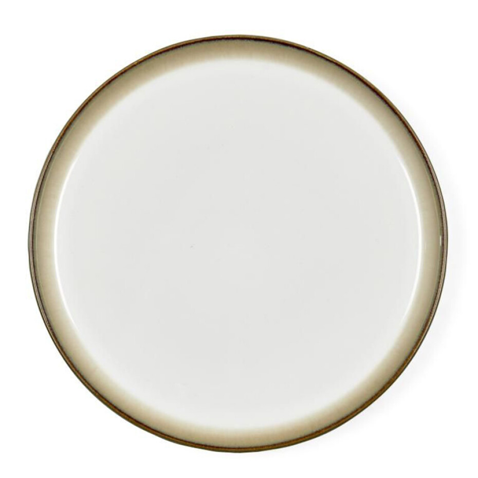 Servírovací talíř 21 cm, šedá / krémová, Bitz - main (0)