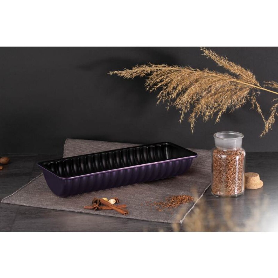 BERLINGERHAUS Forma na srnčí hřbet s nepřilnavým povrchem Purple Metallic Line BH-7645 - main (2)