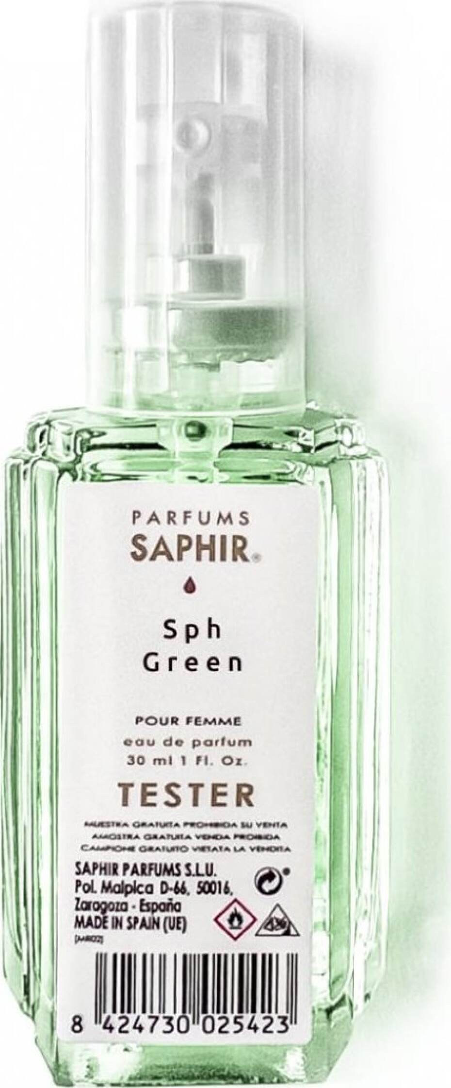 SAPHIR - Sph Green Parfémovaná voda Velikost: 30 ml tester - main (0)