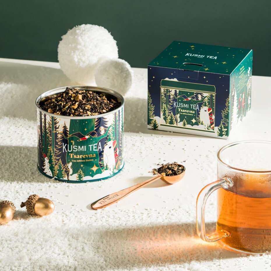 Černý čaj TSAREVNA 2024, 120 g plechovka, Kusmi Tea - main (2)