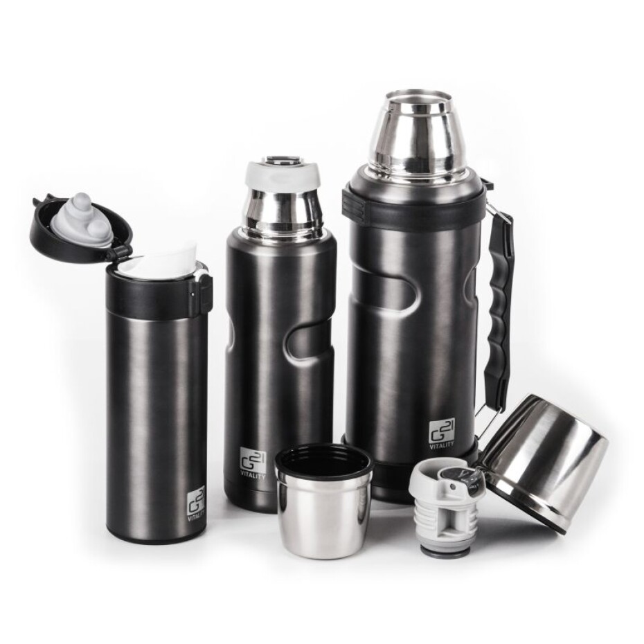 G21 Termoláhev G21 na pití, 500 ml, khaki zelená G21-60022402 - main (8)