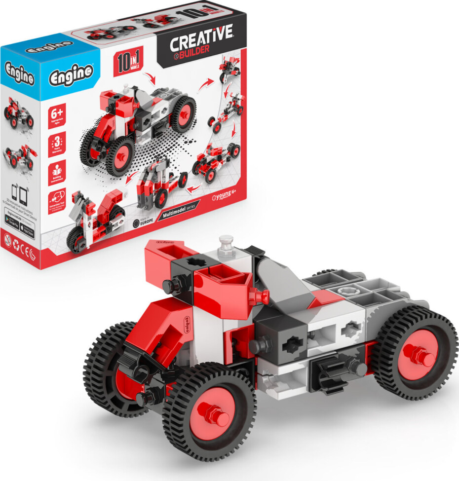 ENGINO Stavebnice CREATIVE BUILDER Multimodel set 10v1 - main (0)