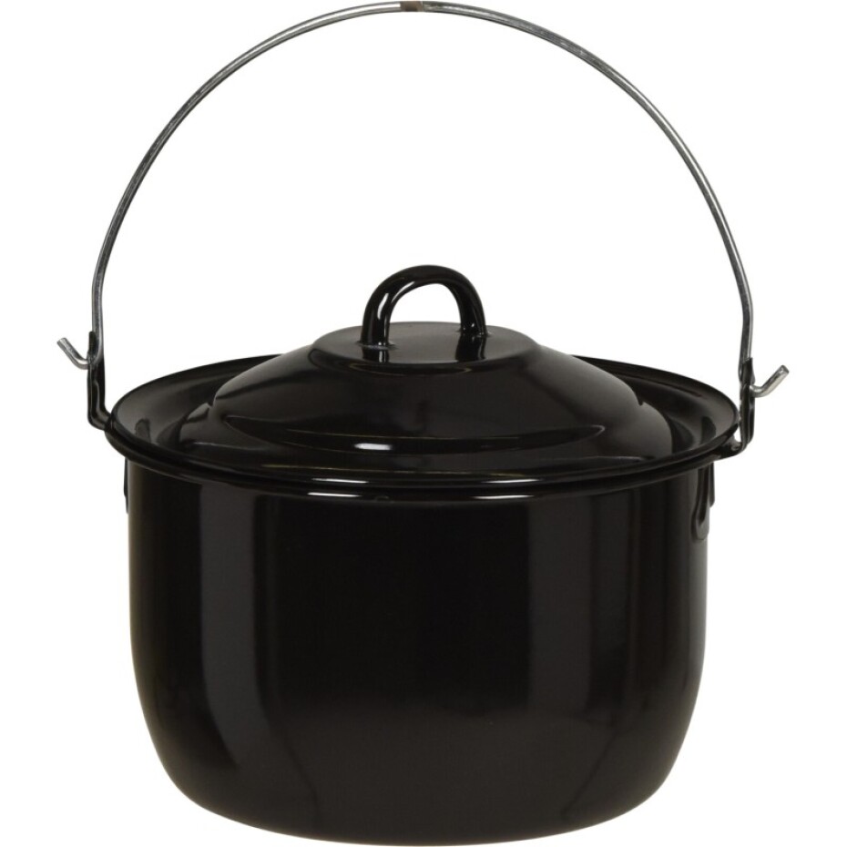 PROGARDEN Smaltovaný kotlík s poklicí 3,8 l KO-C83504050 - main (0)