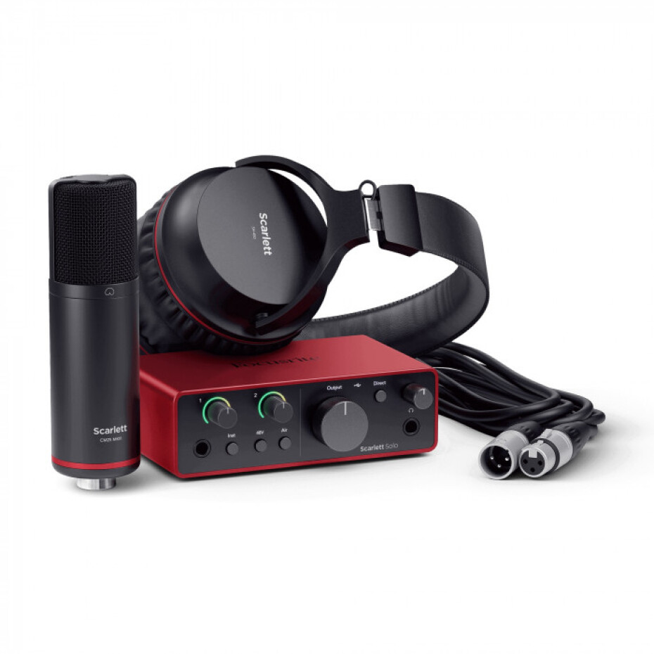 Focusrite Scarlett Solo Studio 4th Gen - main (0)