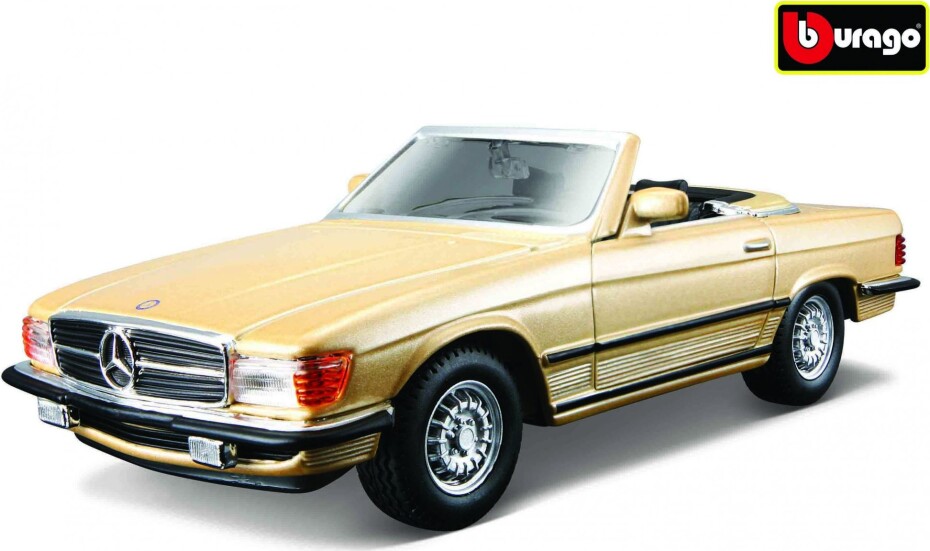 Bburago 1:32 Mercedes Benz 450 SL (1977) Gold - main (0)