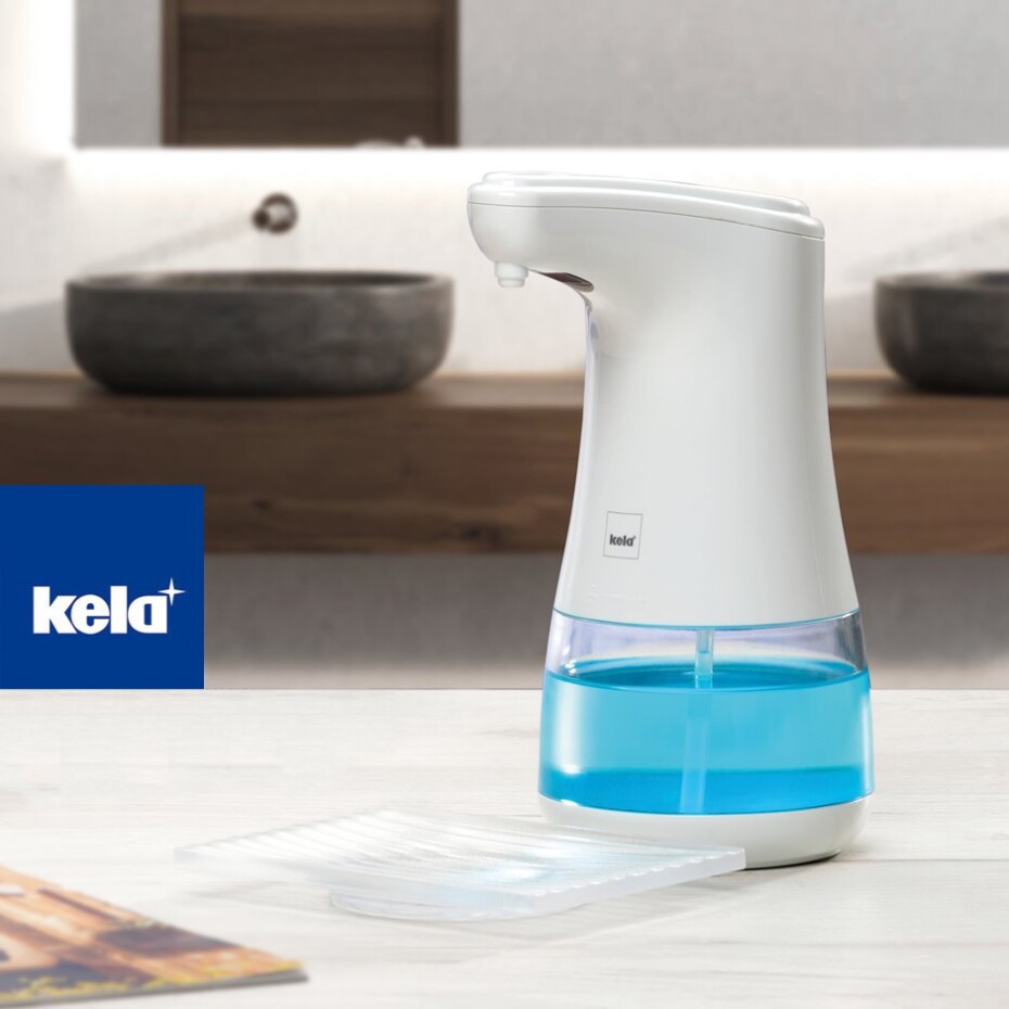 KELA Dávkovač mýdla a desinfekce bezdotykový AURIE COMFORT 360 ml KL-24510 - main (3)
