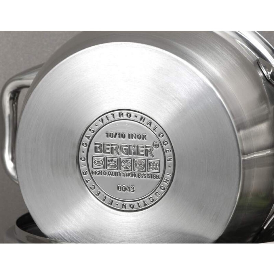 BERGNER Hrnec napařovací nerez s poklicí 20 cm Gourmet BG-6520 - main (3)