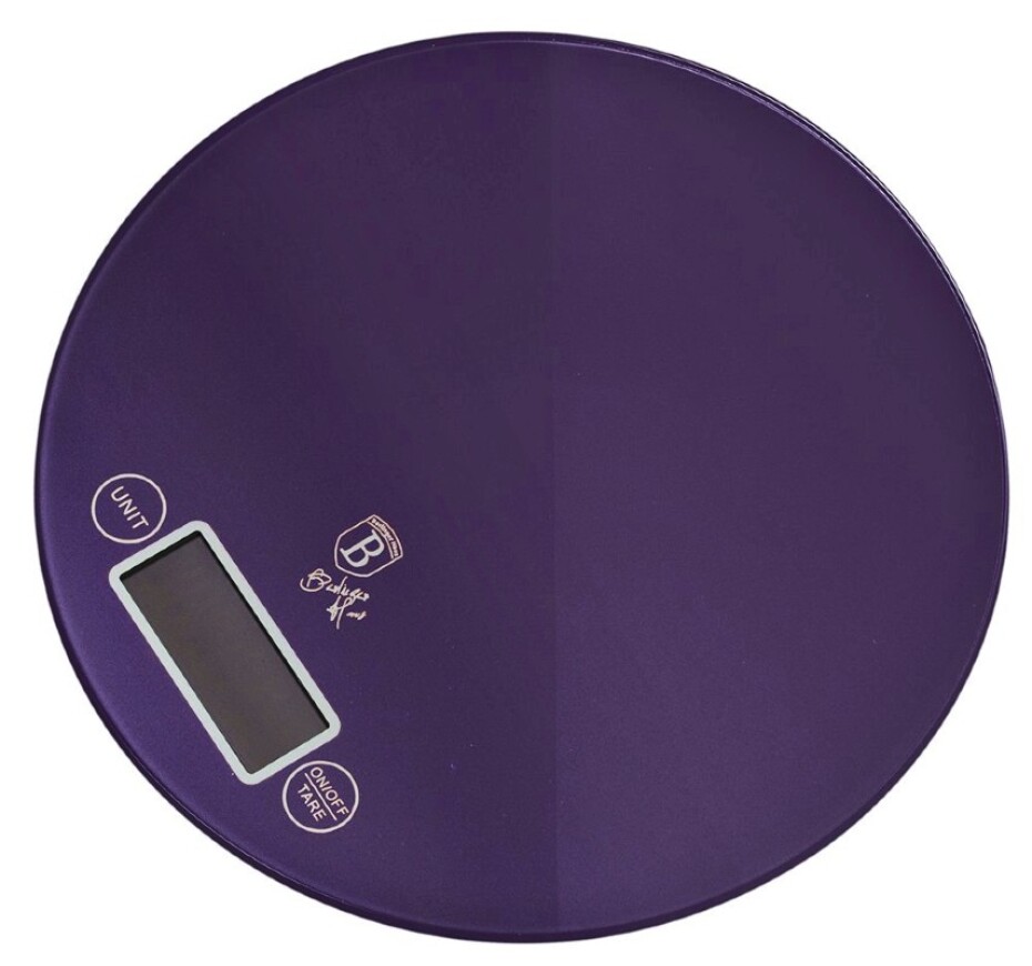 BERLINGERHAUS Váha kuchyňská digitální kulatá 5 kg Purple Eclipse Collection BH-9434 - main (0)