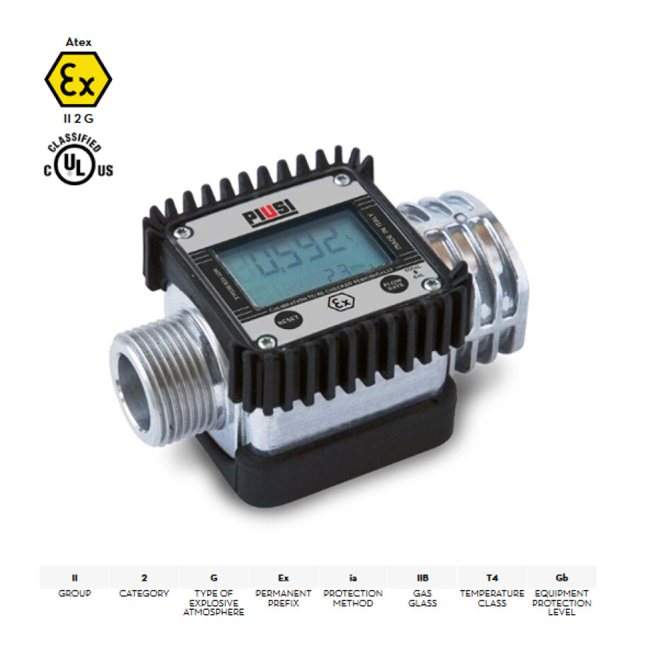 Digitální průtokoměr PIUSI K24 ATEX - main (2)