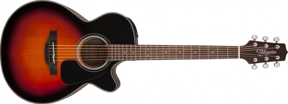Takamine GF30CE, Rosewood Fingerboard - Black Sunburst - main (0)