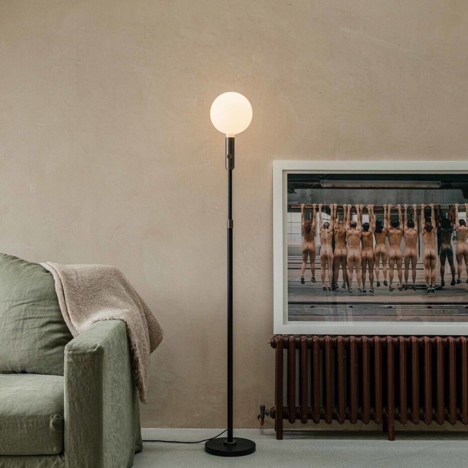 Stojací lampa POISE 170 cm, šedá, ocel, Tala - main (2)