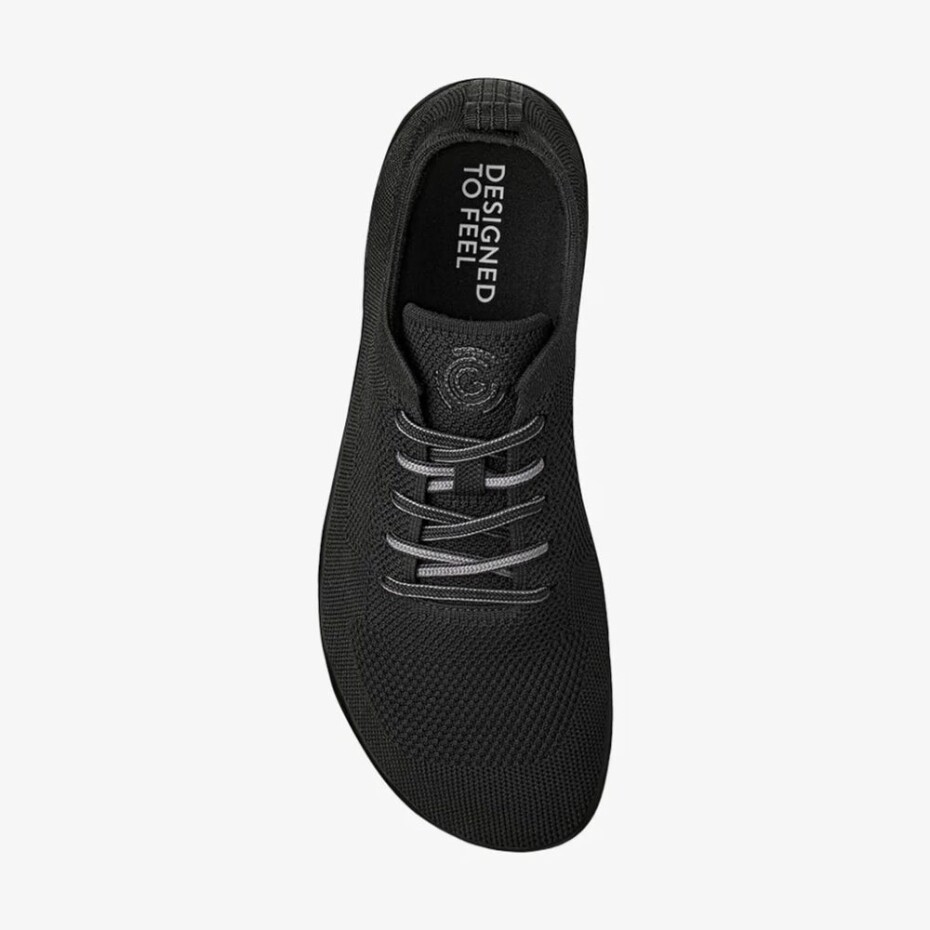 Barefoot sportovní tenisky GROUNDIES ACTIVE KNIT Black, černá - 36 - main (1)