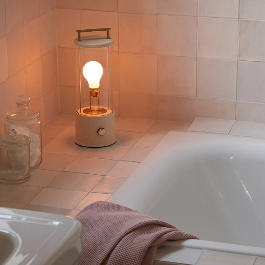 Venkovní stolní lampa THE MUSE 34 cm, růžová, hliník, Tala - main (3)