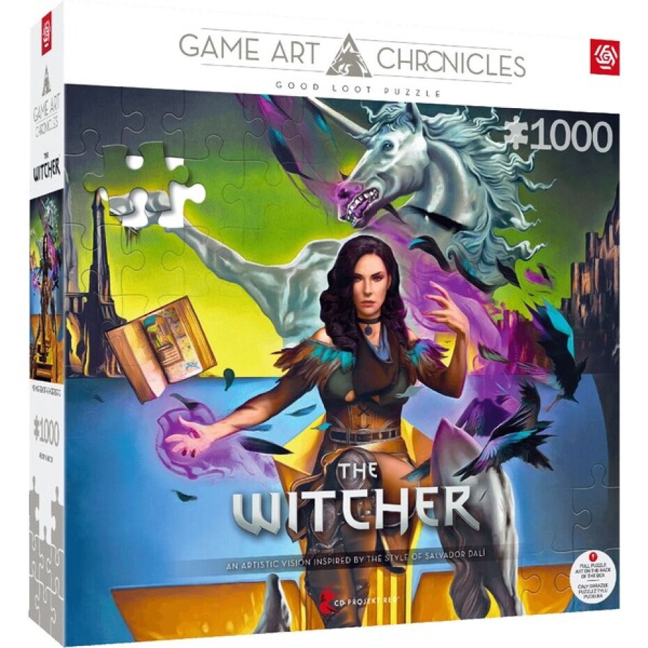Puzzle Game Art Chronicles: The Witcher - Yennefer Salvadore Dali (1000) - main (3)