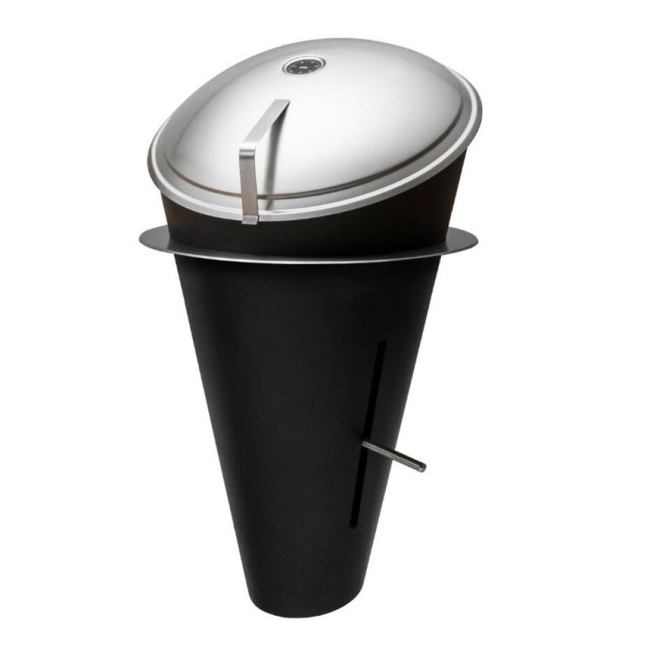 Gril na dřevěné uhlí CONE,  s vestavbovým kitem, Höfats - main (0)