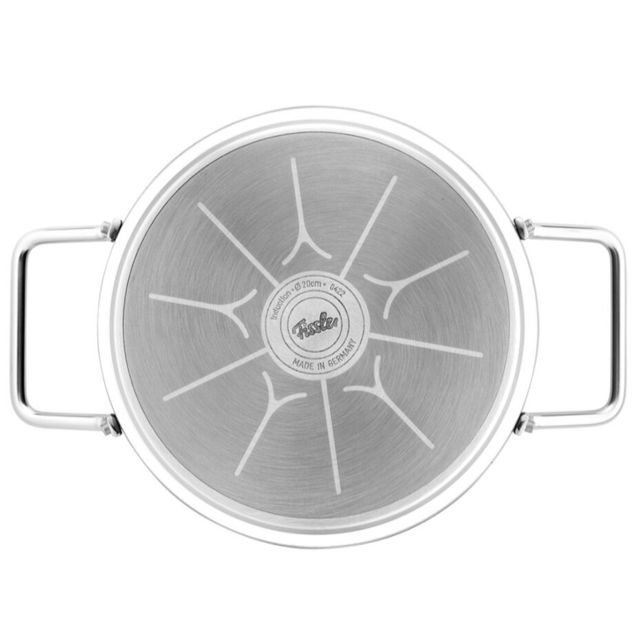 Vysoký kastrol ADAMANT 18 cm, černá, hliník, Fissler - main (5)