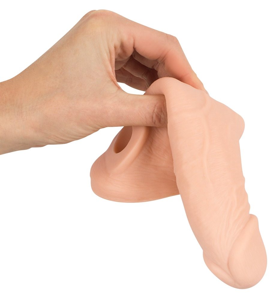 Nature Skin Penis Sleeve with Extension 21 cm - main (3)