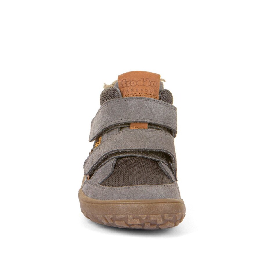 Dětské zimní barefoot boty TEX WOOL Gray, Froddo, G3110254-3W, šedá - 27 - main (3)