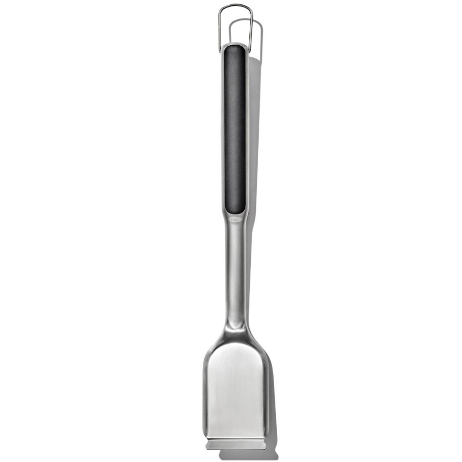 Kartáč se škrabkou na čištění grilu GOOD GRIPS 51 cm, šedá, nerezová ocel, OXO - main (14)