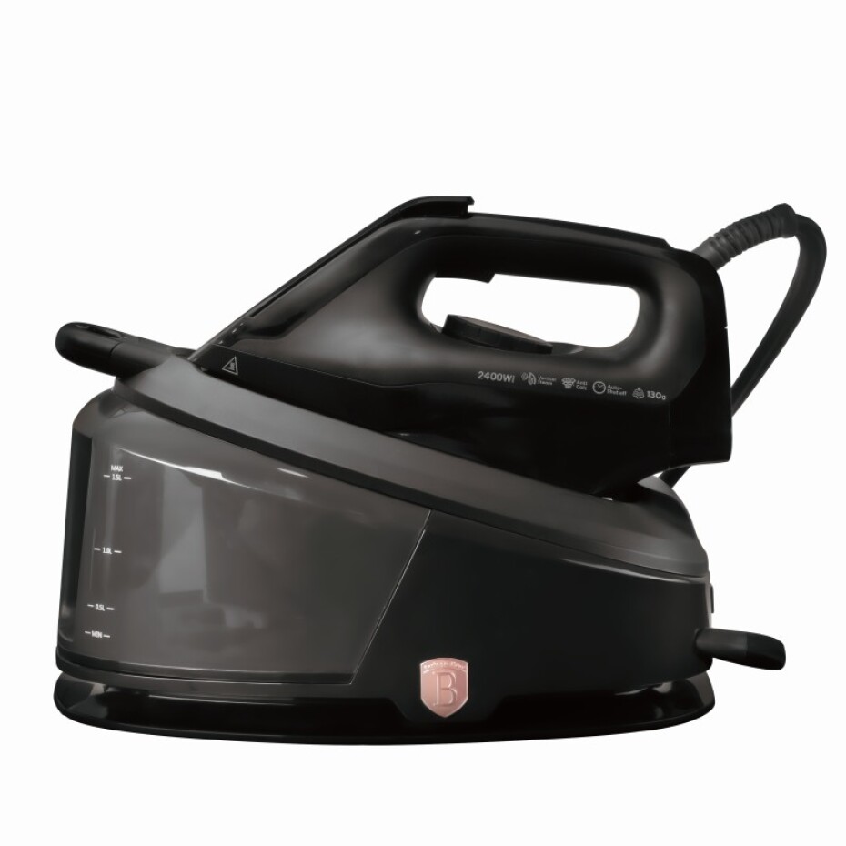 BERLINGERHAUS Parní stanice 2200 W Black Rose Collection BH-9596 - main (1)