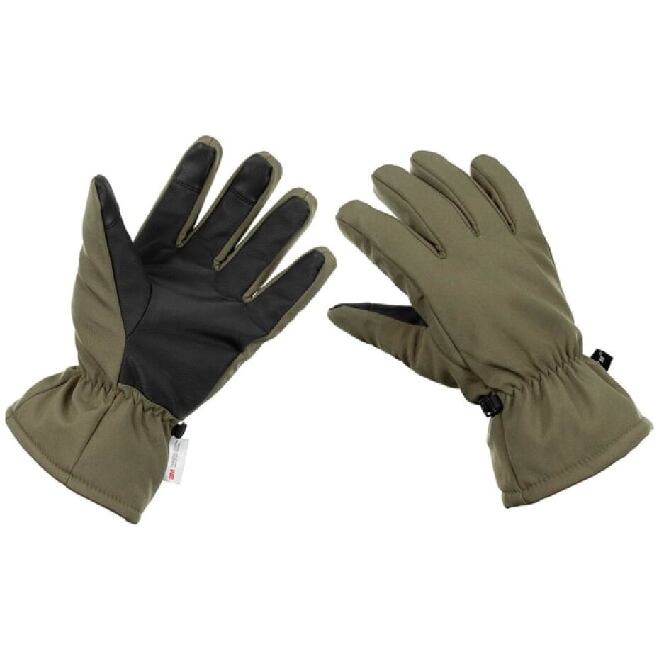 Rukavice Soft Shell 3M Thinsulate olivové S - main (0)