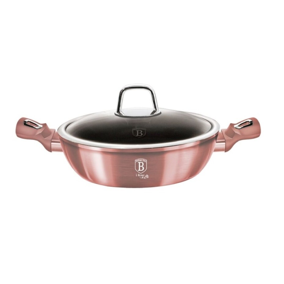 BERLINGERHAUS Pekáč s poklicí s titanovým povrchem 28 cm I-Rose Edition  BH-6037 - main (0)