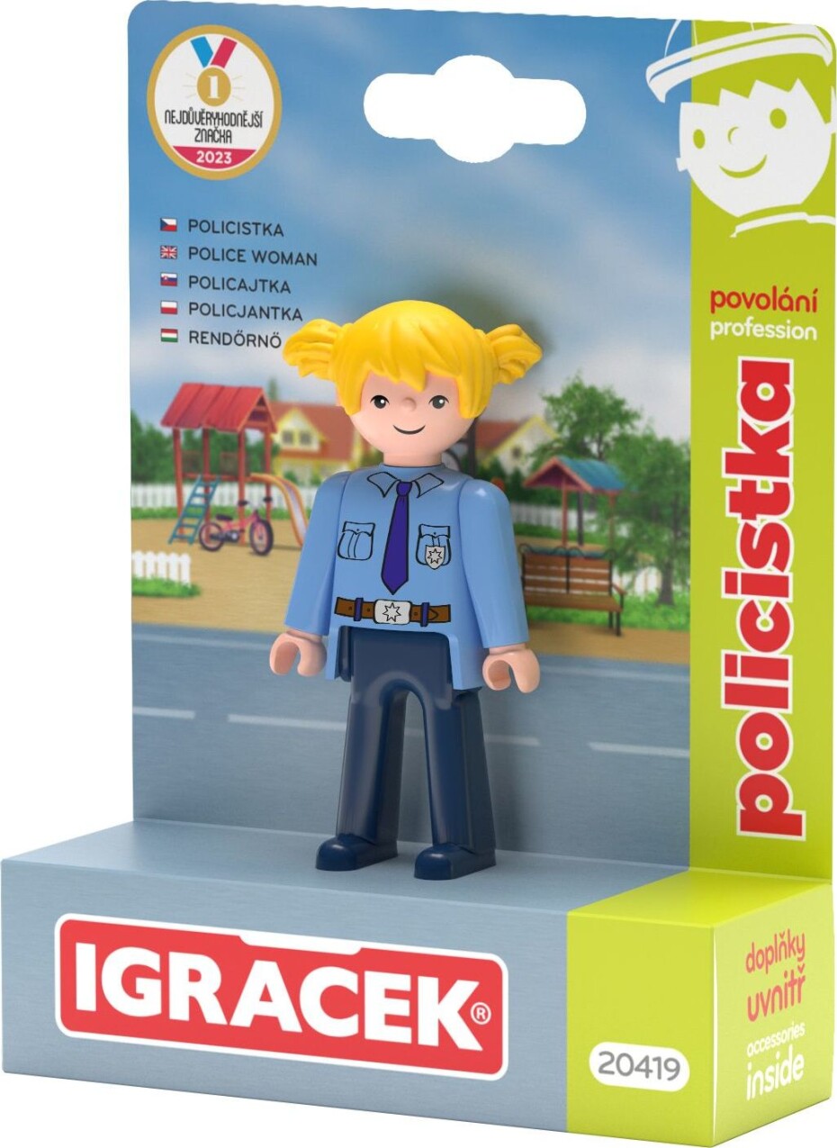 Igráček Policistka - figurka s příslušenstvím - main (0)