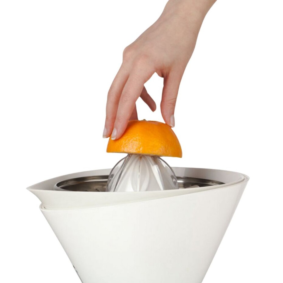 Elektrický lis na citrusy VITA 600 ml, oranžová, nerezová ocel, Bugatti - main (5)