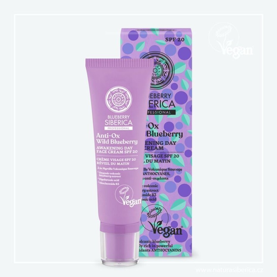 Wild Blueberry Siberica Denní krém pro probuzení pleti 50 ml - main (0)