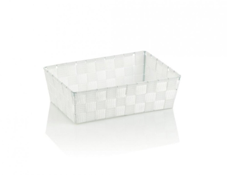 KELA Koš ALVARO PP, bílá 29,5x20,5x8,5cm KL-23020 - main (0)