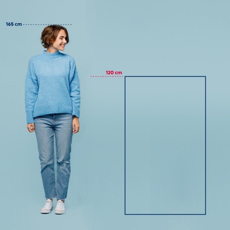 KELA Koupelnová předložka Miu směs bavlna/polyester kouřově modrá 120,0x70,0x1,0cm KL-24731 - main (3)