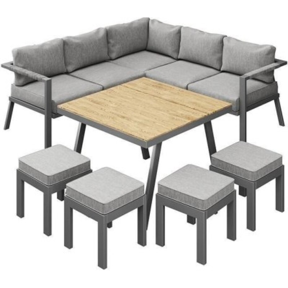Zumm Garden Furniture® Sestava zahradního nábytku grado ii antracit - main (1)