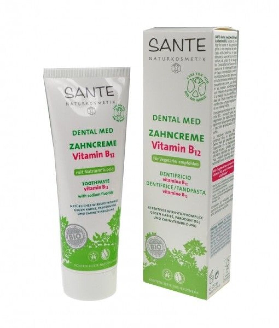 Sante Zubní krém B12 s fluoridem 75ml - main (0)