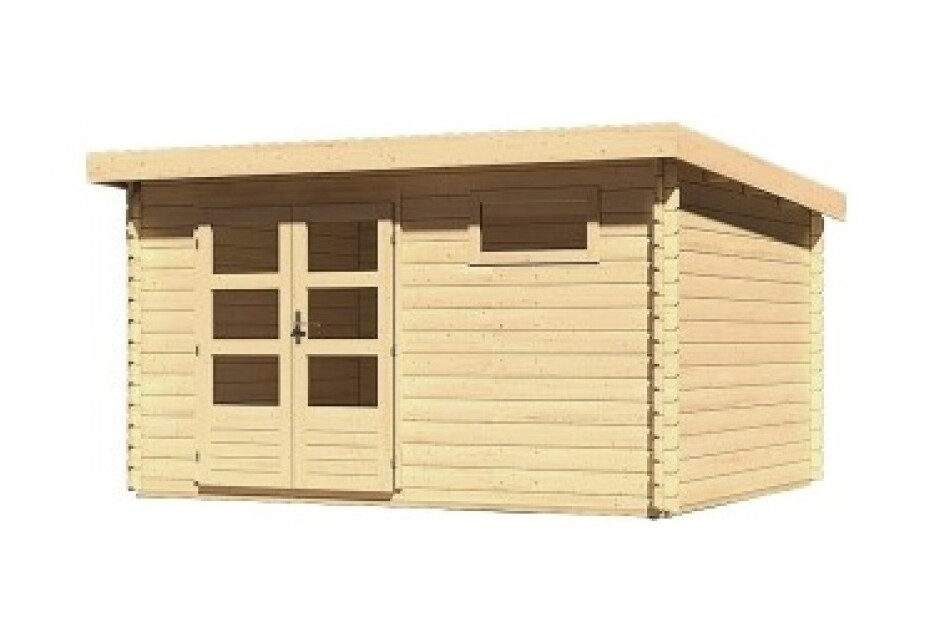 Dřevěný domek KARIBU BASTRUP 8 (78679) natur LG2845 - main (0)