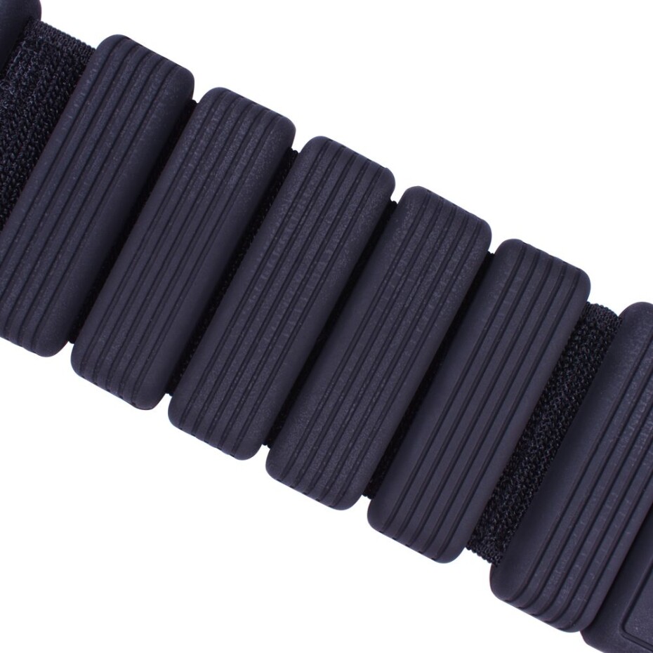 Sportago Fity Groove silikonové závaží na kotníky 2x0,5 kg, černé - main (1)