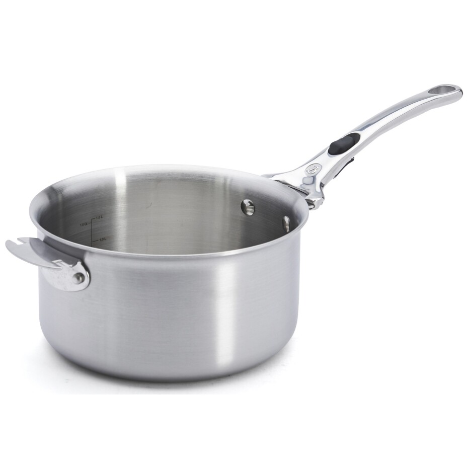 Hrnec ALCHIMY LOQY 18 cm, stříbrná, nerezová ocel, de Buyer - main (22)