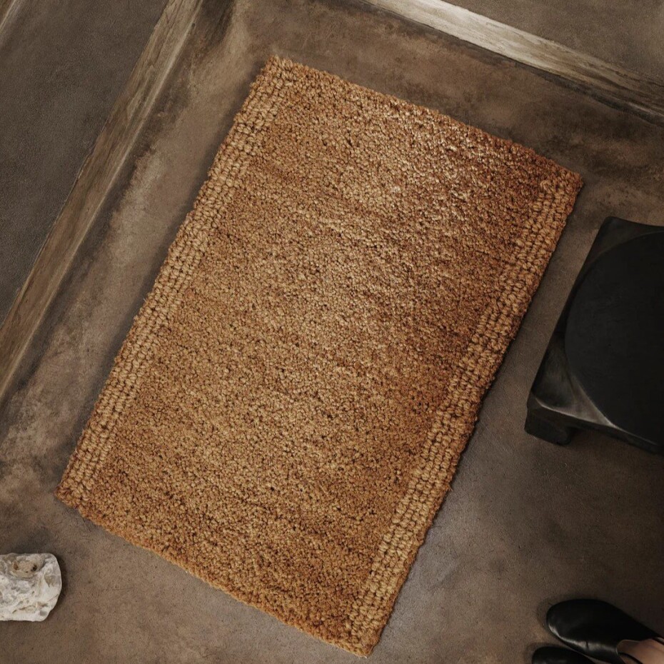 Rohožka COIR 60 x 90 cm, přírodní, kokosové vlákno, ferm LIVING - main (1)