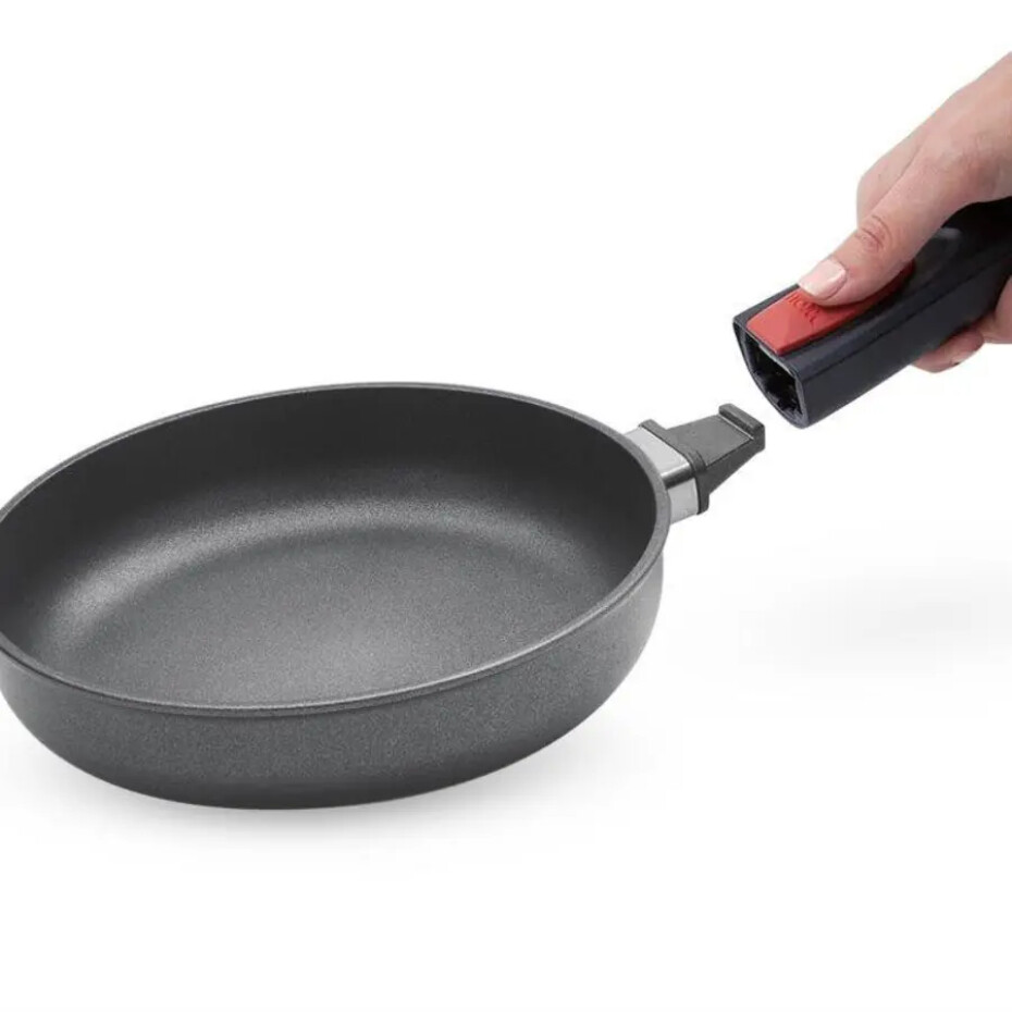 Pánev DIAMOND LITE 20 cm, s odnímatelnou rukojetí, titan, WOLL - main (1)