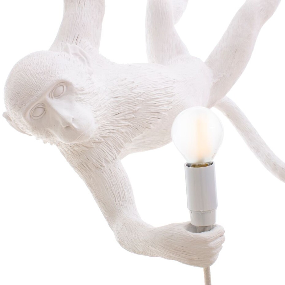 Stropní svítidlo MONKEY SWING 59 cm, bílá, Seletti - main (3)