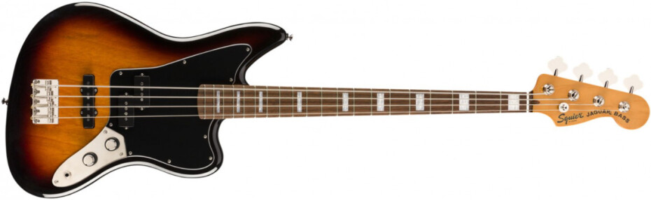 Fender Squier Classic Vibe Jaguar Bass 3-Tone Sunburst Laurel - main (0)