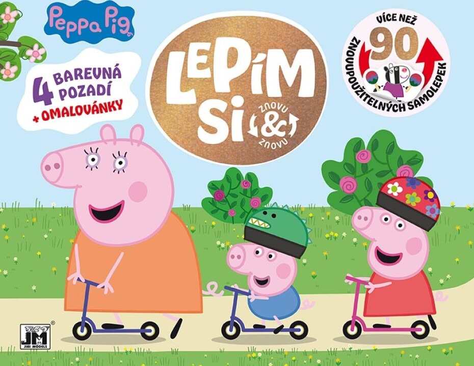 Lepím si znovu a znovu Prasátko Peppa - main (0)