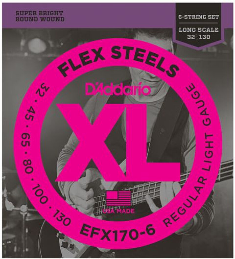 D'Addario EFX170-6 Bass Regular Light - .035 - .130 - main (0)
