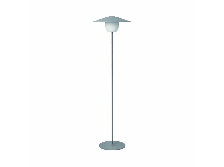 Stojací lampa, LED, přenosná, vysoká, šedá, Blomus - main (0)
