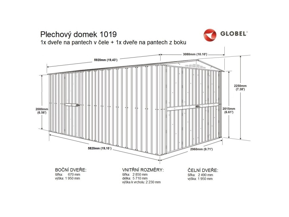 Domek GLOBEL 1019 ANTRACIT LG2531 - main (3)