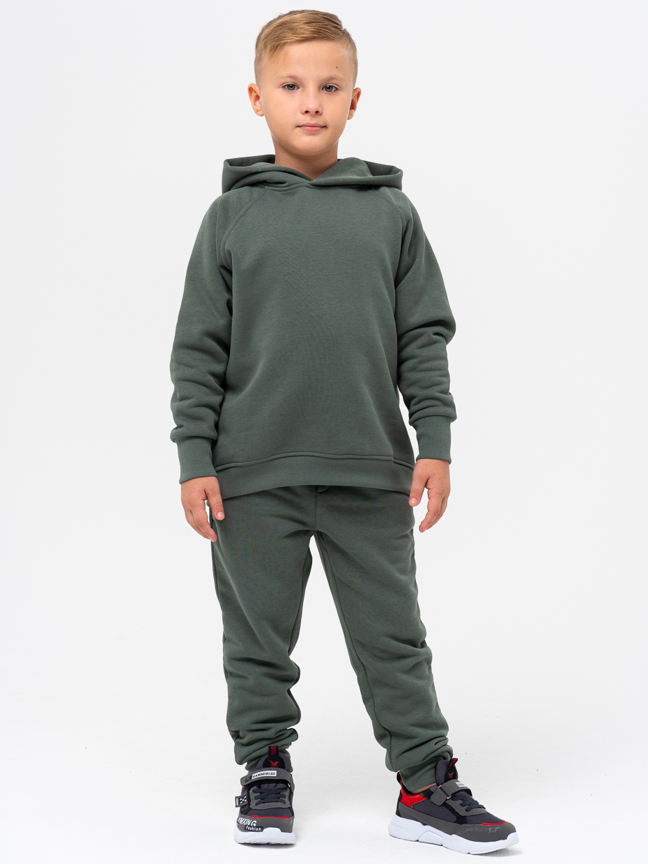Chlapecká tepláková souprava - Winkiki WHB 184, khaki Barva: Khaki, Velikost: 152 - main (0)